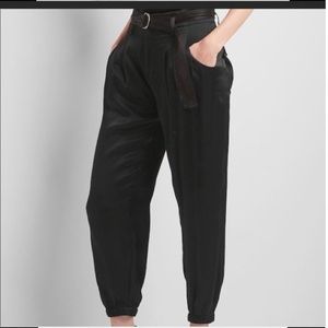 Satin drapey joggers